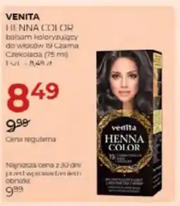 Jawa Drogerie Venita henna color balsam koloryzujący do włosów 19 czarna czekolada oferta