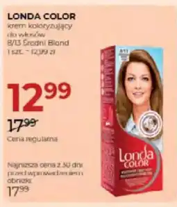 Jawa Drogerie Londa color krem koloryzujący do włosów 8/13 Średni Blond oferta