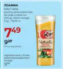 Jawa Drogerie Joanna naturia peeling drobnoziarnisty do ciara grapefruit oferta