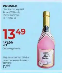 Jawa Drogerie Prosilk pianka do kąpieli rose oferta