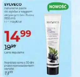 Jawa Drogerie Sylveco naturalna pasta do zębów z węglem aklywym bez fluoru oferta
