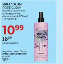 Jawa Drogerie Miraculum rose glow mgiełka zapachowa do twarzy i ciała dla nastolatek oferta