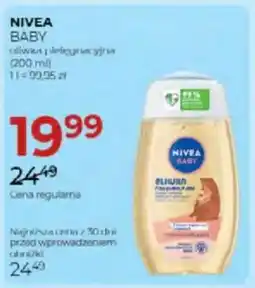 Jawa Drogerie Nivea baby oliwka pielęgnacyjna oferta