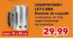 Kaufland Kominek do rozpałki z uchwytem do 2kg węgla drzewnego lub brykietów oferta
