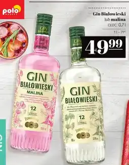Polomarket Gin białowieski malina CEDC oferta