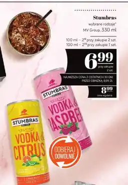 Polomarket Stumbras vodka & citrus oferta
