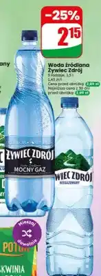 Woda źródlana żywiec zdrój 3 rodzaje