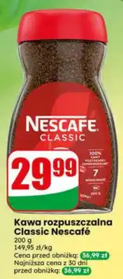 Dino Kawa rozpuszczalna Classic Nescafé oferta