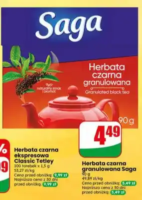 Dino Herbata czarna granulowana Saga oferta