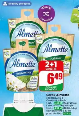 Dino Serek Almette 3 rodzaje oferta