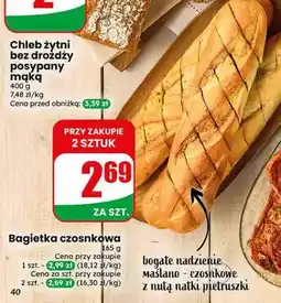 Dino Bagietka czosnkowa oferta