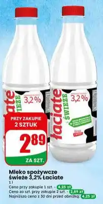 Dino Mleko spożywcze świeże 3,2% łaciate oferta