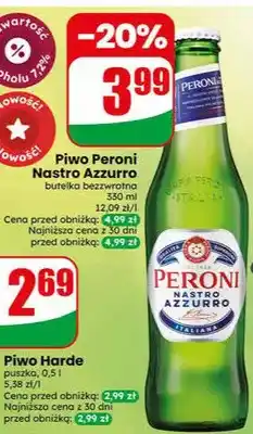 Dino Piwo Peroni Nastro Azzurro butelka bezzwrotna oferta