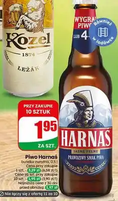 Dino Piwo Harnaś butelka zwrotna oferta