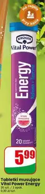 Dino Tabletki musujące Vital Power Energy smak owocowy oferta