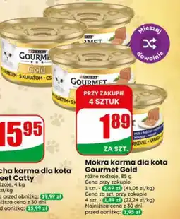Dino Mokra karma dla kota gourmet gold oferta