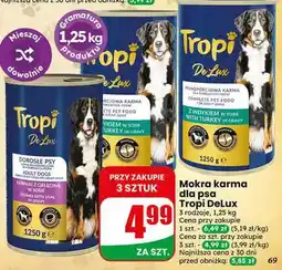 Dino Mokra karma dla psa tropi delux oferta