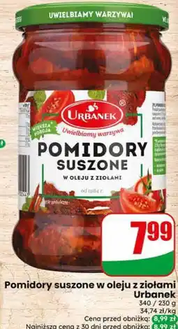 Dino Pomidory suszone w oleju z ziołami Urbanek 340 oferta