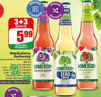 Dino Napój piwny Somersby oferta