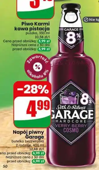 Dino Napój piwny Garage oferta