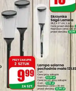 Dino Lampa solarna pochodnia mała 12 LED oferta