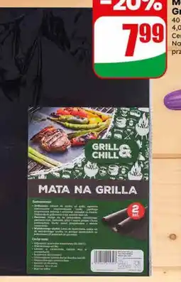 Dino Mata na grilla i do piekarnika Grill & Chill 40 x 33 cm, 2 szt oferta