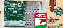 Dino Zestaw tacek aluminiowych Grill & Chill 6 szt oferta