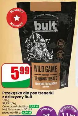 Dino Przekąska dla psa trenerki z dziczyzny Bult oferta