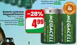 Dino Baterie cynkowe Megacell Rocket oferta