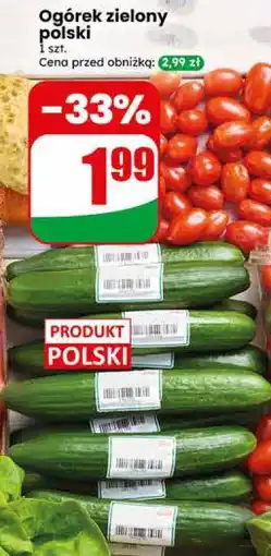 Dino Ogórek zielony polski 1 szt oferta