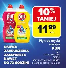 Carrefour Market Płyn do mycia naczyń PUR oferta
