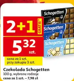 Auchan Czekolada Schogetten oferta