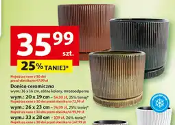 Auchan Donica ceramiczna oferta