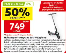 Auchan Hulajnoga elektryczna 350 W Kepland oferta