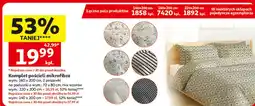Auchan Komplet pościeli mikrofibra oferta