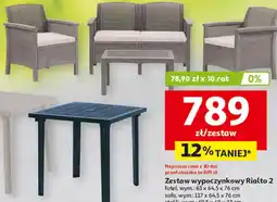 Auchan Zestawy na taras i do ogrodu oferta