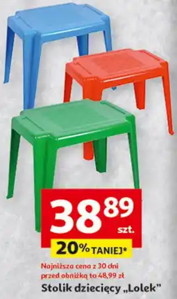 Auchan Stolik dziecięcy „Lolek” oferta