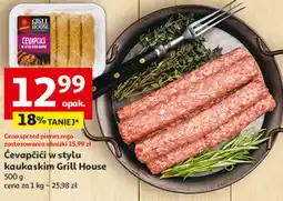 Auchan Ćevapčići w stylu kaukaskim Grill House oferta