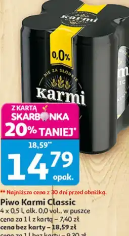 Auchan Piwo Karmi Classic oferta