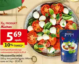 Auchan Mozzarella mini oferta