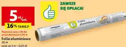 Auchan Folia aluminiowa oferta