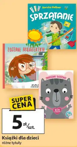 Auchan Książki dla dzieci oferta