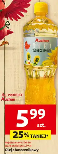 Auchan Olej słonecznikowy oferta