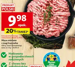 Auchan Mięso mielone z nogi kurczaka oferta