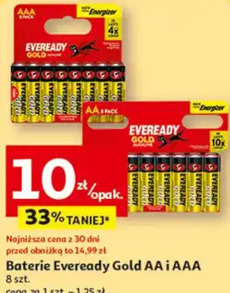 Auchan Baterie Eveready Gold AA i AAA oferta