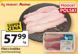 Auchan Filet z królika oferta
