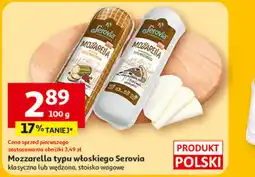 Auchan Mozzarella typu włoskiego Serovia oferta