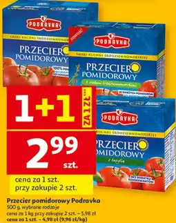 Auchan Przecier pomidorowy Podravka oferta
