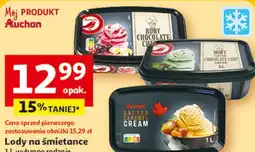 Auchan Lody na śmietance Auchan oferta