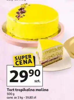 Auchan Tort tropikalna malina oferta